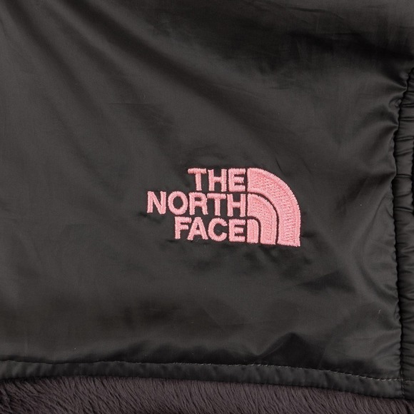 The North Face Fleece Hoodie Jacket Girl's Large Black - Picture 6 of 10